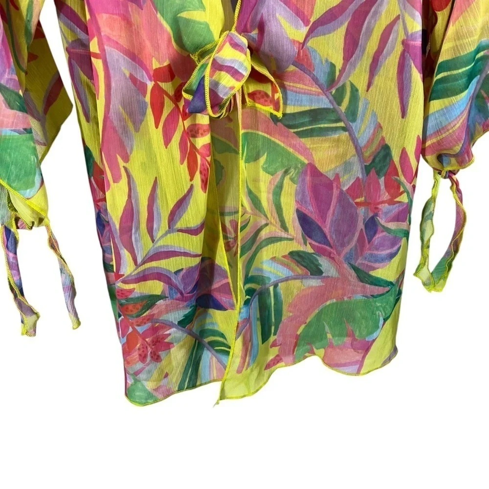 BECCA Costa Bella Chiffon‎ Coverup Tunic Dress